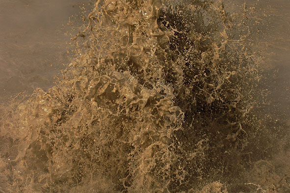 Schlamm-Fumarole bei Mud Volcano