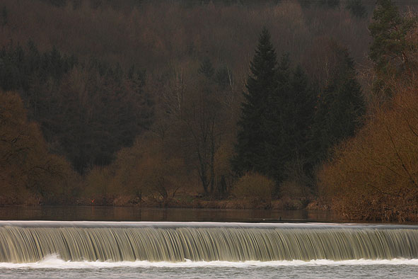 Das Lahnwehr bei Fürfurth