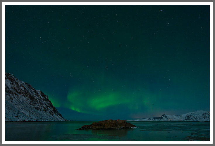 Schwaches Polarlicht