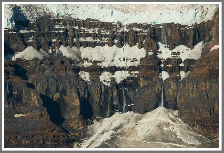 Schmelzender Gletscher