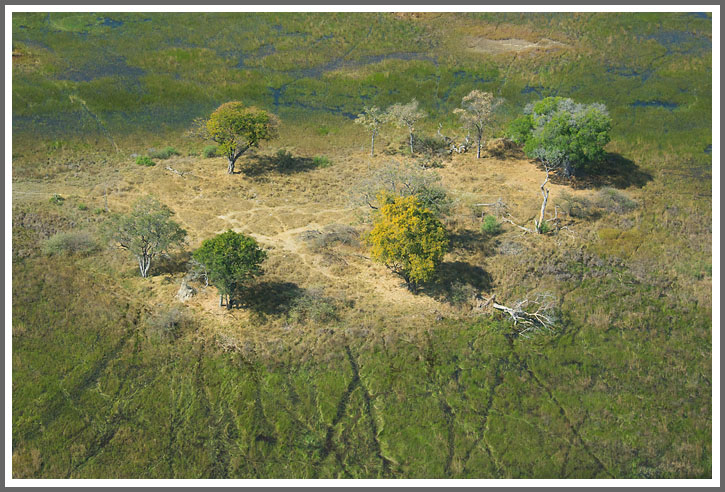 Flug in das Okavango-Delta 5