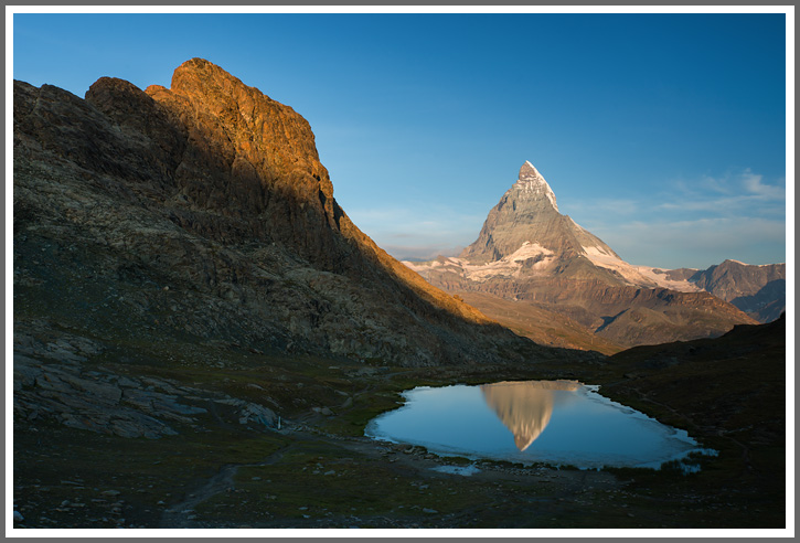 Riffelhorn und Matterhorn 