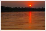 Sonnenuntergang am Sambesi