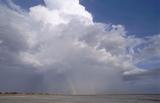  Fisher´s Pan (Etosha Nationalpark) vor dem Regen